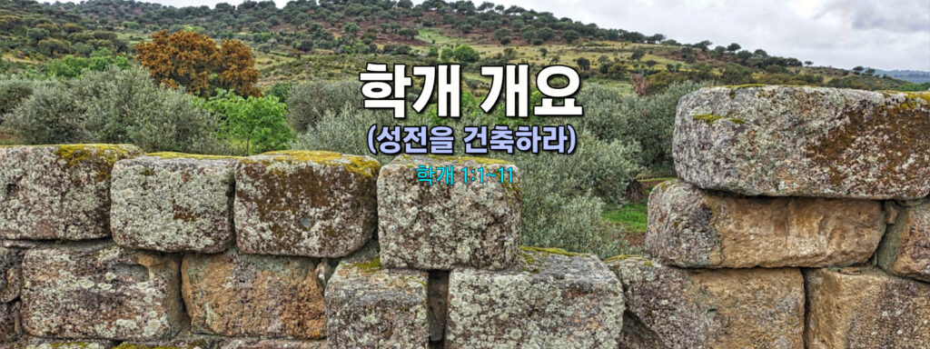 (수요설교) 학개 개요